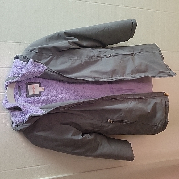Cat & Jack Girls Medium winter jacket EUC - Picture 1 of 9